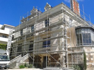 Enduit à la chaux et taille de pierre en Indre-et-Loire (37)