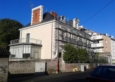 Enduit à la chaux et taille de pierre en Indre-et-Loire (37)