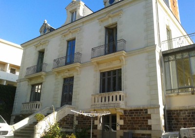 Enduit à la chaux et taille de pierre en Indre-et-Loire (37)