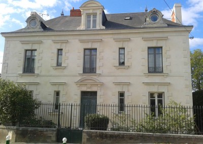 Enduit à la chaux et taille de pierre en Indre-et-Loire (37)