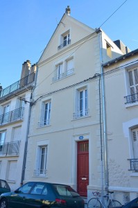 Taille de pierre, enduit à la chaux - rue San-Francisco à Tours 37