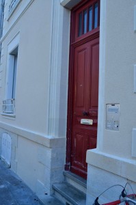 Taille de pierre, enduit à la chaux - rue San-Francisco à Tours 37