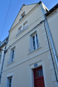 Taille de pierre, enduit à la chaux - rue San-Francisco à Tours 37