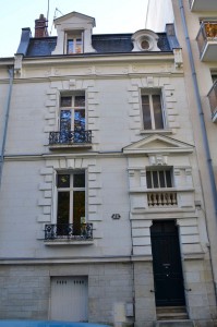 Taille de pierre, enduit à la chaux - rue Boisdenier à Tours 37