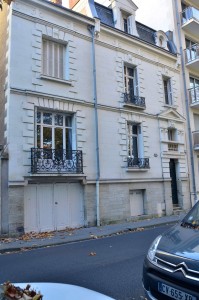 Taille de pierre, enduit à la chaux - rue Boisdenier à Tours 37