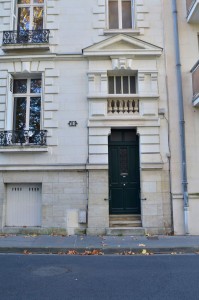Taille de pierre, enduit à la chaux - rue Boisdenier à Tours 37