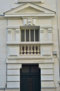 Taille de pierre, enduit à la chaux - rue Boisdenier à Tours 37