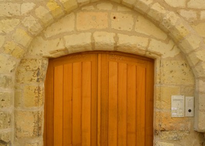 Taille de pierre, enduit à la chaux - rue de la Paix à Tours 37