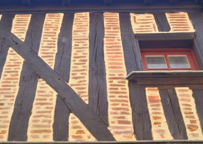 Taille de pierre, enduit à la chaux - rue de la Paix à Tours 37