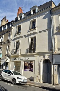 Taille de pierre, enduit à la chaux - rue Jules Favre à Tours 37