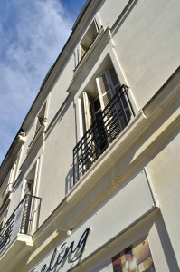 Taille de pierre, enduit à la chaux - rue Jules Favre à Tours 37