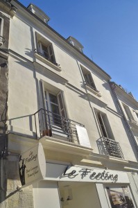 Taille de pierre, enduit à la chaux - rue Jules Favre à Tours 37