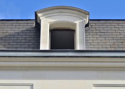 Taille de pierre, enduit à la chaux - rue Jules Favre à Tours 37