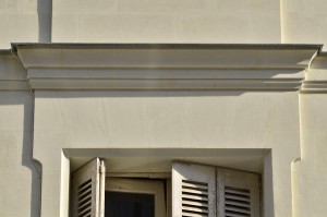 Taille de pierre, enduit à la chaux - rue Jules Favre à Tours 37
