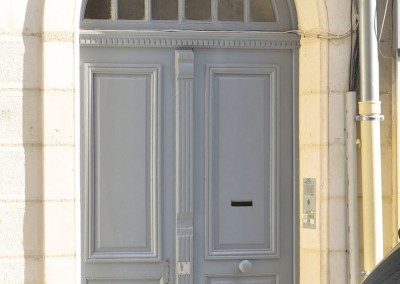 Taille de pierre, enduit à la chaux - rue Jules Favre à Tours 37