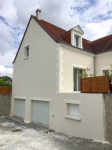Rénovation de façades à Cormery