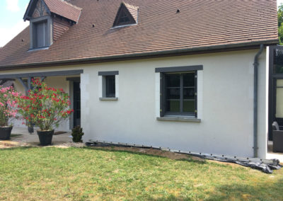 Rénovation de façades à Montlouis