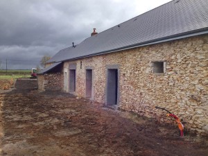Enduit à la chaux et taille de pierre en Indre-et-Loire (37)