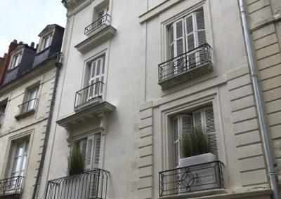 Rénovation de façade à Tours