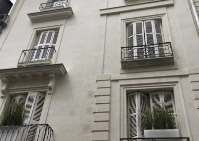 Rénovation de façade à Tours