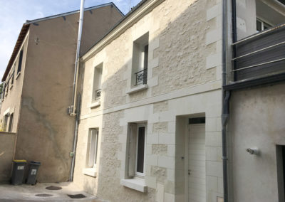 Rénovation de façade à Tours