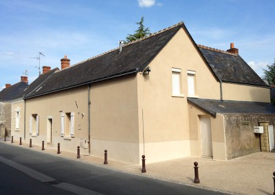 Enduit à la chaux et taille de pierre à Ballan-Miré