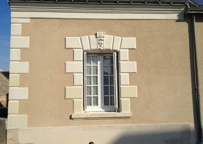Enduit à la chaux et taille de pierre à Ballan-Miré