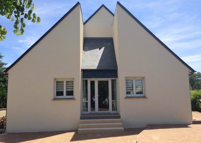 Enduit de façades à Montlouis 37