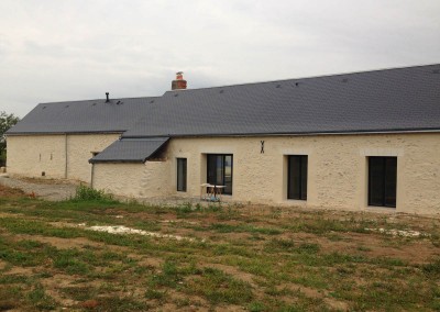 Enduit à la chaux et taille de pierre en Indre-et-Loire (37)