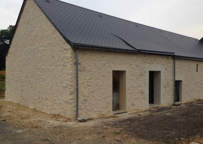 Enduit à la chaux et taille de pierre en Indre-et-Loire (37)