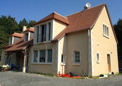 Enduit traditionnel à Reignac 37