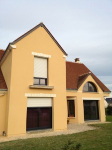 Enduit de façade à Semblançay 37