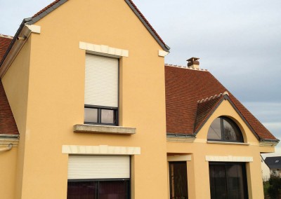 Enduit de façade à Semblançay 37