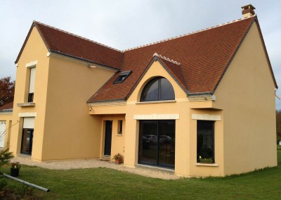 Enduit de façade à Semblançay 37