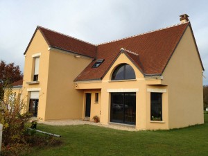 Enduit de façade à Semblançay 37
