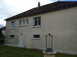 Enduit de façade à Saint-Genouph 37