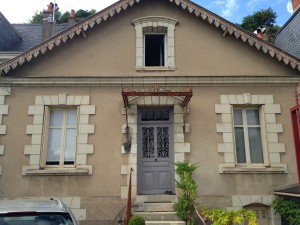 Enduit à la chaux et taille de pierre à Rochecorbon (37)