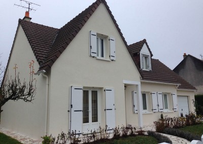 Enduit de façades à la Ville aux Dames 37