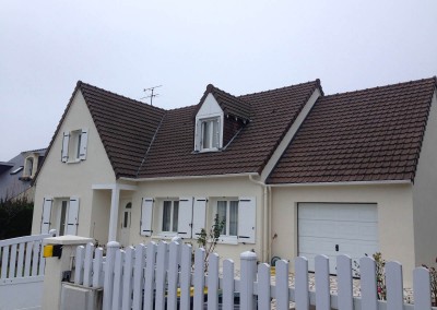 Enduit de façades à la Ville aux Dames 37