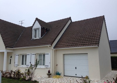 Enduit de façades à la Ville aux Dames 37