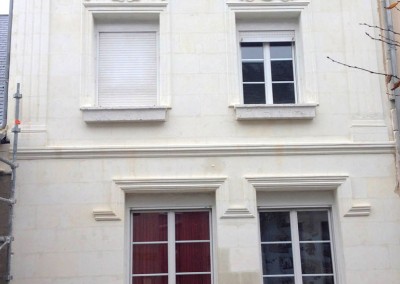 Taille de pierre à Veigné (37)