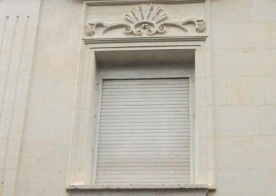 Taille de pierre à Veigné (37)