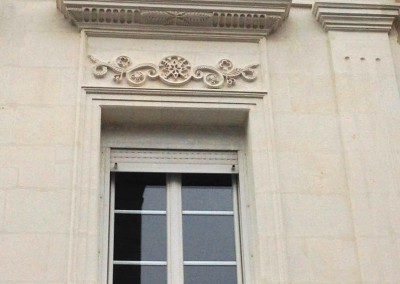 Taille de pierre à Veigné (37)