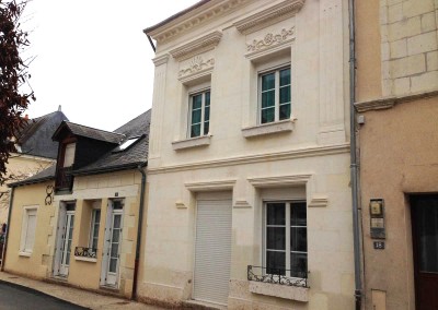 Taille de pierre à Veigné (37)