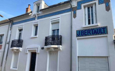 Rénovation de façade art déco à Tours : un retour aux origines pour cette maison Tourangelle