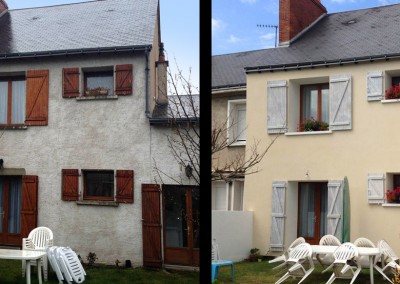 Isolation Thermique par l'Extérieur (ITE) à Saint-Pierre-des-Corps en Indre-et-Loire 37
