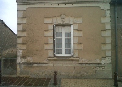 Enduit à la chaux et taille de pierre à Ballan-Miré